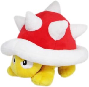 Peluche Spiny Nintendo Super Mario 12cm multicolore