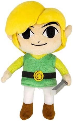 Peluche Link noir 20 cm - Zelda The Wind Waker Nintendo Together+