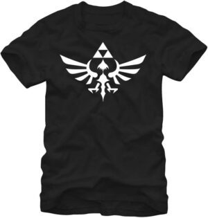 T-shirt Zelda Triforce noir homme taille L Nintendo