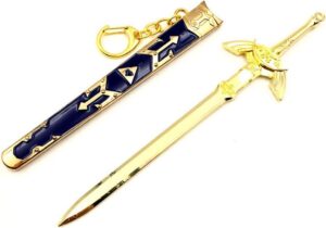 Porte-clés The Legend of Zelda en métal émaillé « Zelda Meister »
