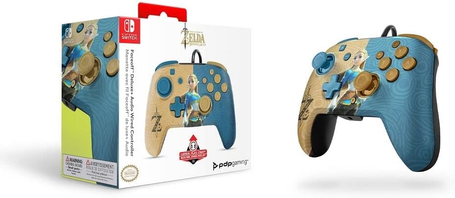 Manette filaire REMATCH Zelda pour Nintendo Switch avec boutons arrière programmables – Image 4