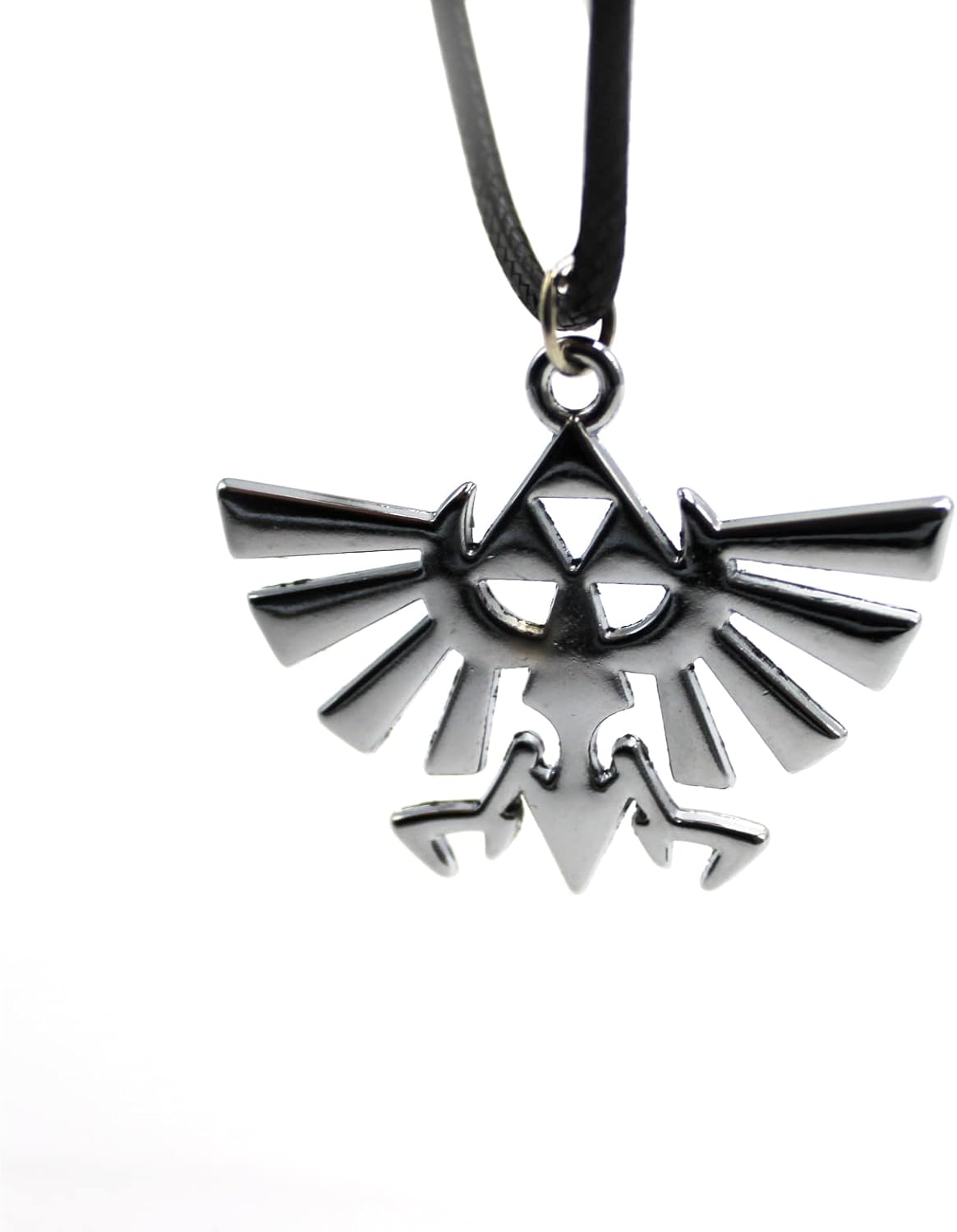 Médaillon Zelda Hyrule au blason royal argenté