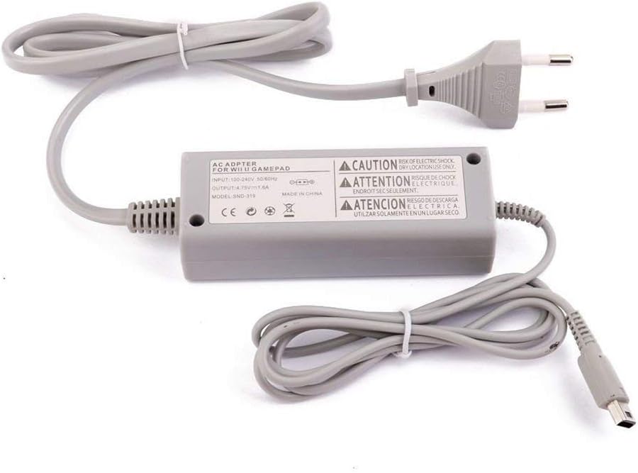 Chargeur secteur Link pour GamePad Nintendo Wii-U compatible – Image 2