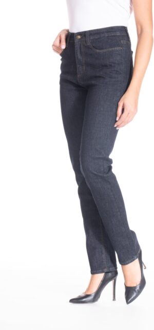 Jeans Zelda femme coupe droite en denim stretch brut Rica Lewis