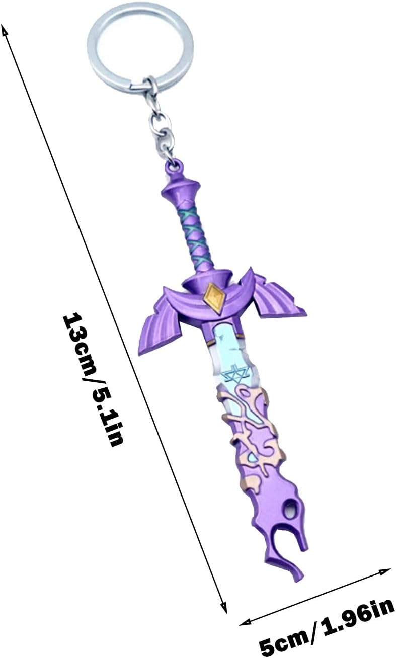 Porte-clés Link Master Sword Zelda Tears of the Kingdom en alliage – Image 2