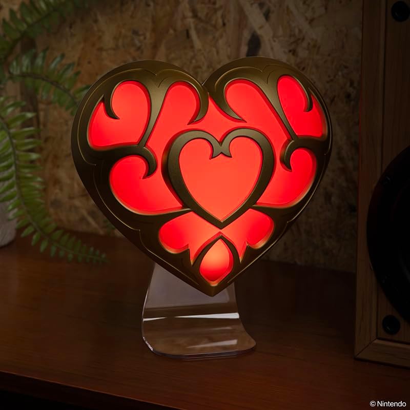 Lampe Heart Container 3D The Legend of Zelda à 2 modes – Image 3
