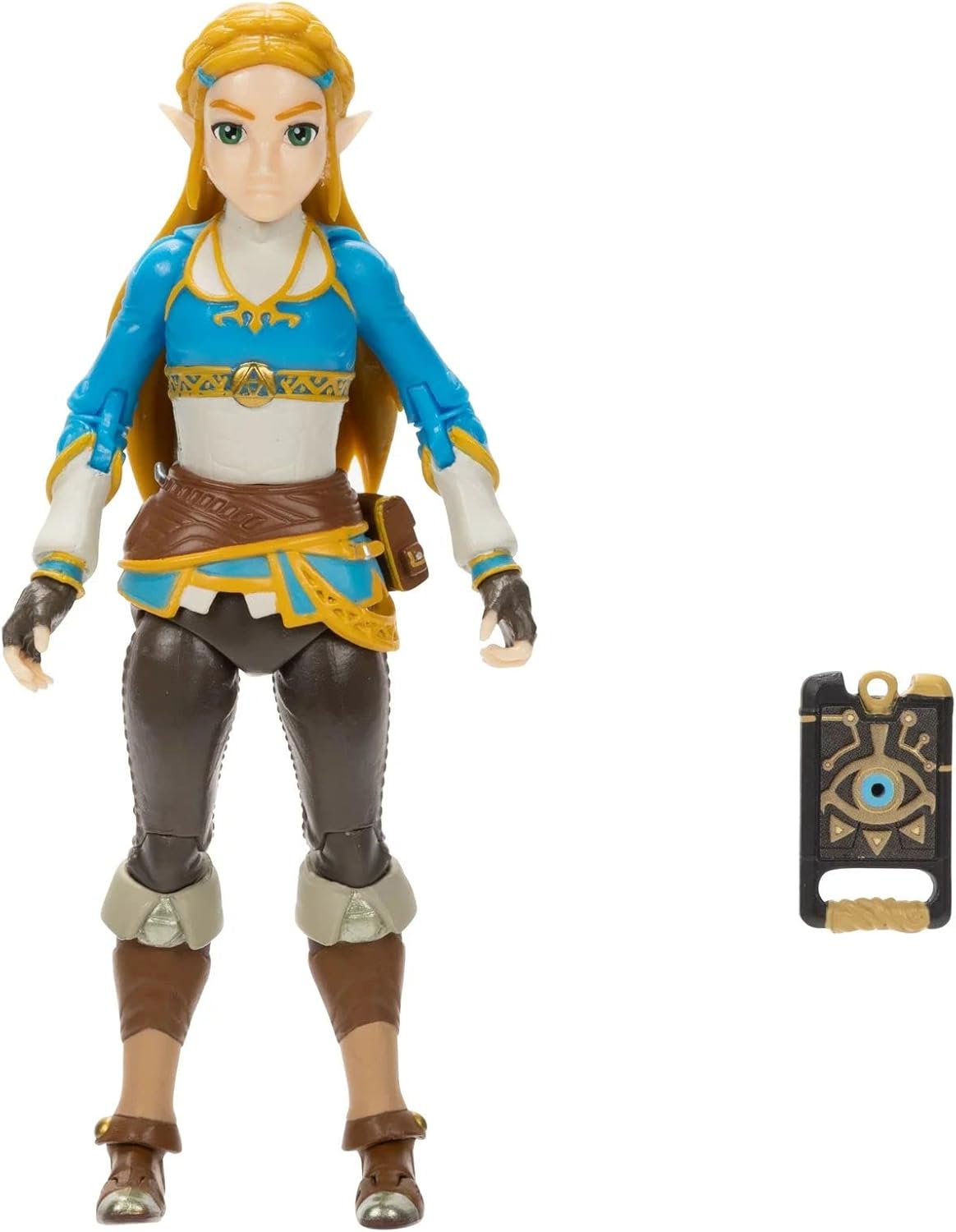 Figurine Zelda The Legend of Zelda: Breath of the Wild avec ardoise Sheikah 12,7 cm – Image 4