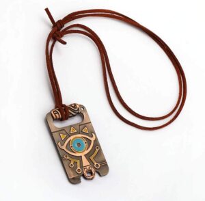 Pendentif Eye sur corde en métal The Legend of Zelda: Breath of the Wild