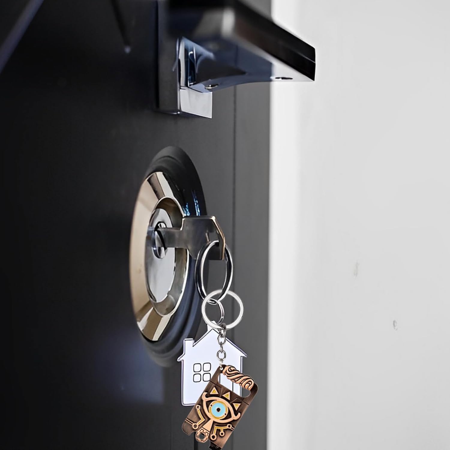 Porte-clés Zelda en métal avec pendentifs – Image 7