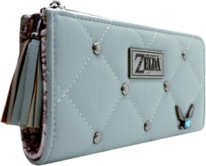 Pochette porte-cartes Navi Zelda Ocarina of Time, vert