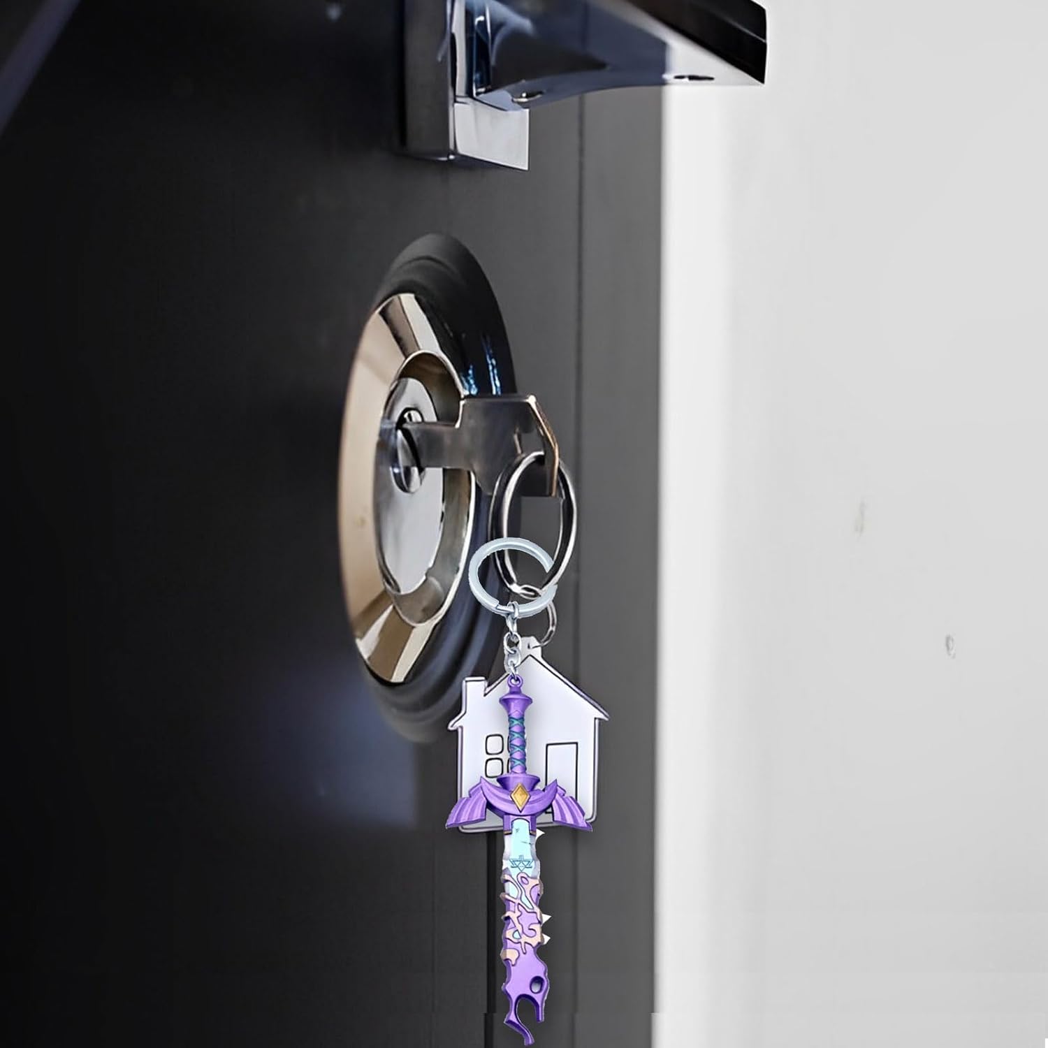 Porte-clés Link Master Sword Zelda Tears of the Kingdom en alliage – Image 7