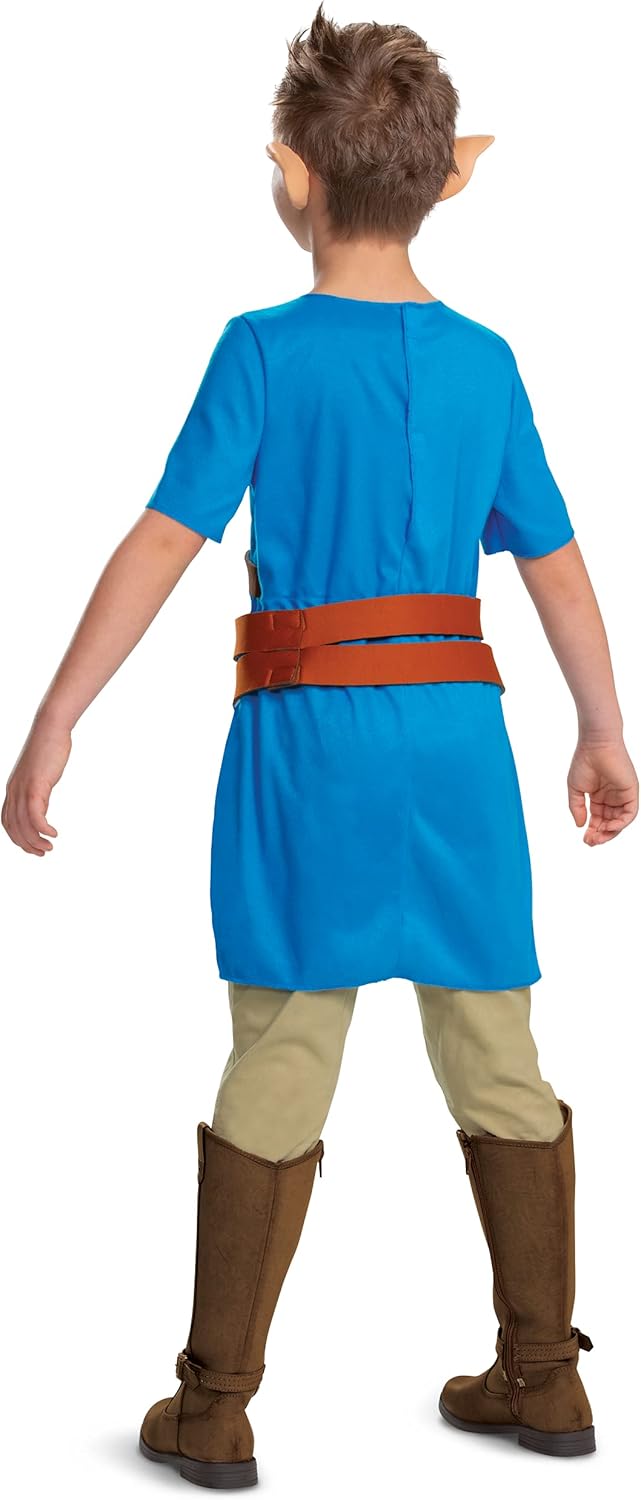 Costume Link enfant bleu The Legend of Zelda taille M – Image 4