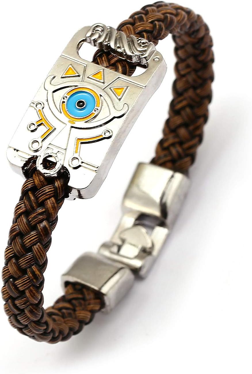 Bracelet The Legend of Zelda symbole Hylian Sheikahslate 20cm