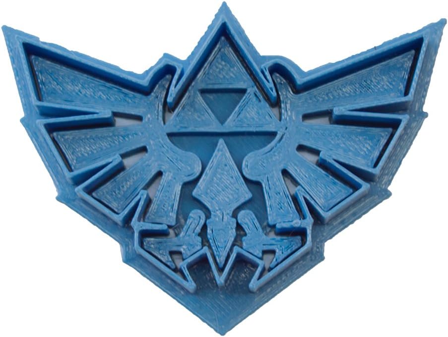 Emporte-pièce Zelda bleu 8 x 7 x 1,5 cm