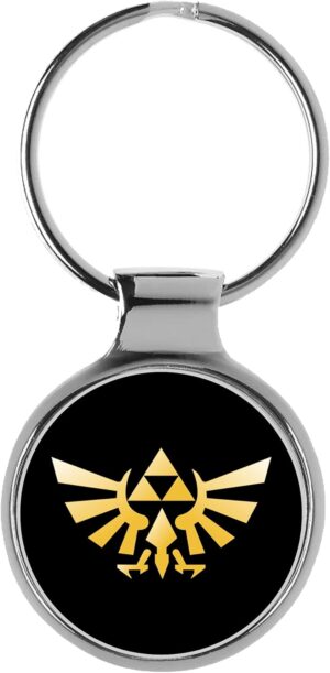 Porte-clés Zelda KIESENBERG 3D avec blason A-90282