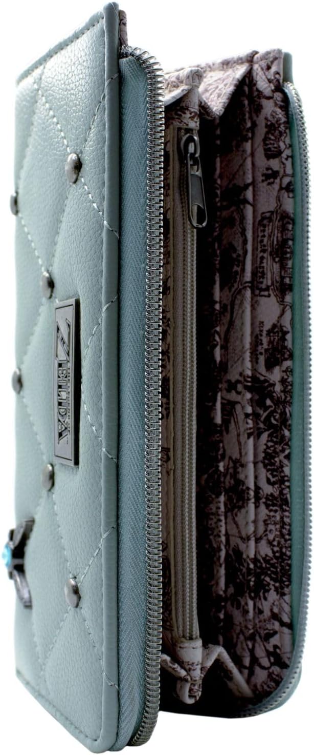 Pochette porte-cartes Navi Zelda Ocarina of Time, vert – Image 3
