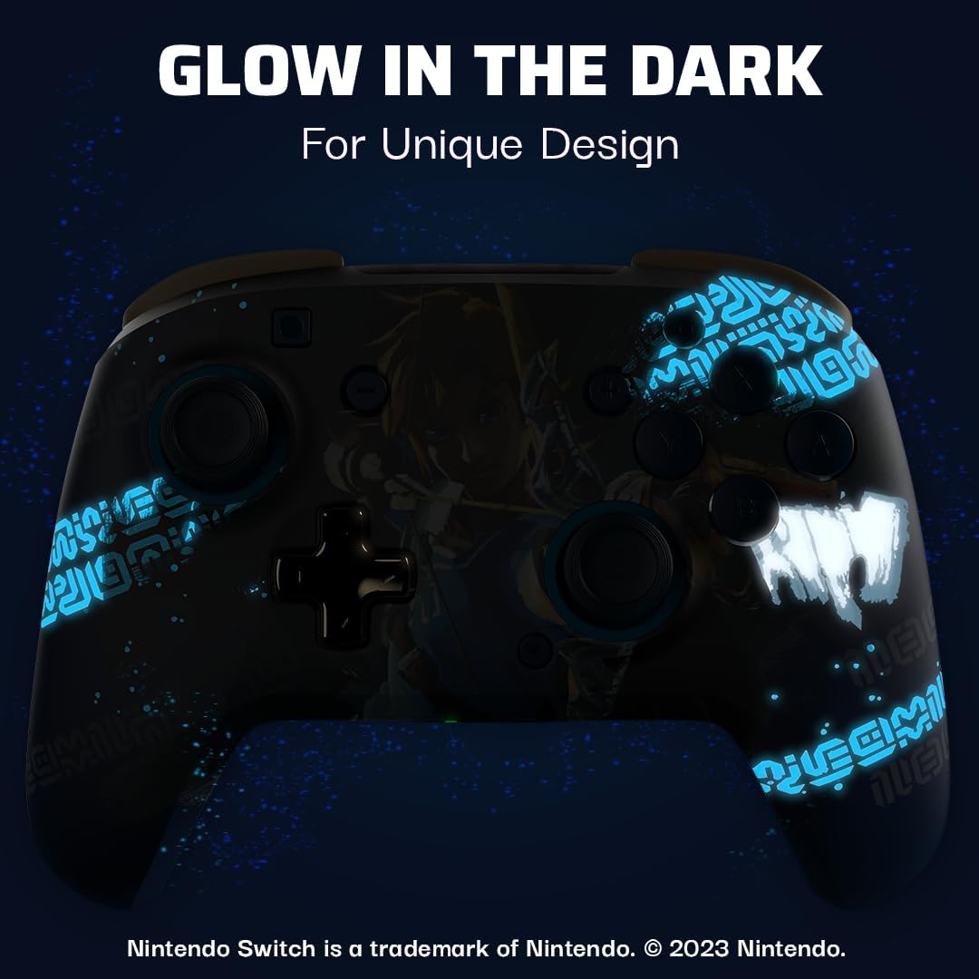 Manette sans fil lumineuse Link Zelda pour Nintendo Switch – Image 3
