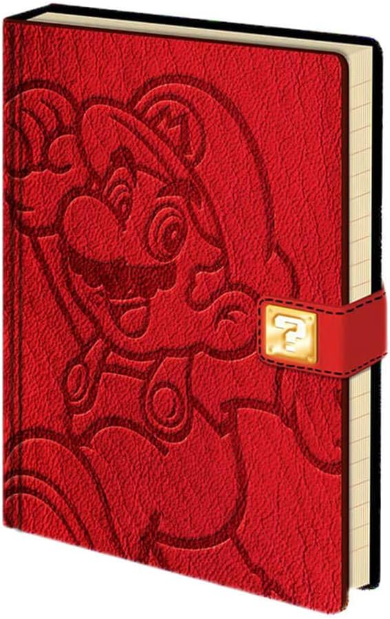 Carnet Premium Super Mario A5 à couverture rigide