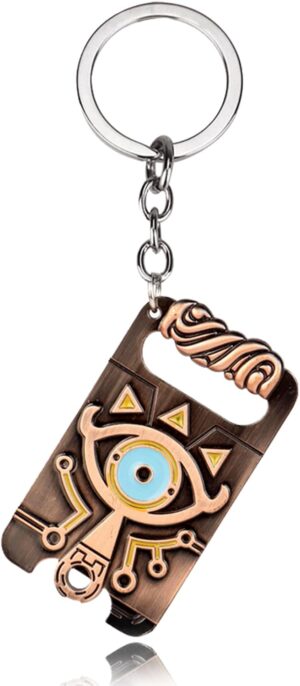 Porte-clés Zelda en métal avec pendentifs