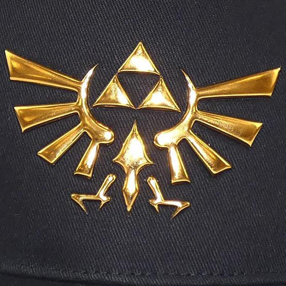 Casquette snapback Legend of Zelda à symbole, vert et noir, taille unique – Image 4