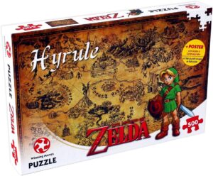 Puzzle Hyrule 500 pièces The Legend of Zelda, version française dès 10 ans
