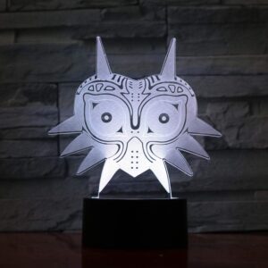 Veilleuse LED USB The Legend of Zelda Majora’s Mask effet 3D