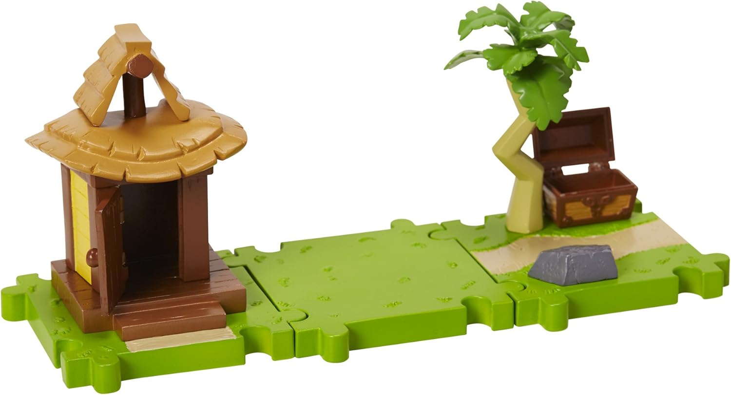Playset micro figurine Legend of Zelda avec Link et Outset Island