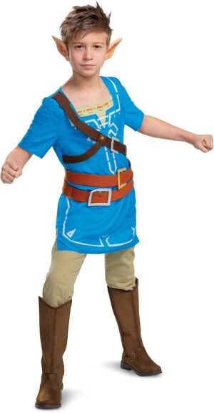Costume Link enfant bleu The Legend of Zelda taille M