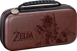 Étui Zelda marron pour Nintendo Switch Lite Game Traveler