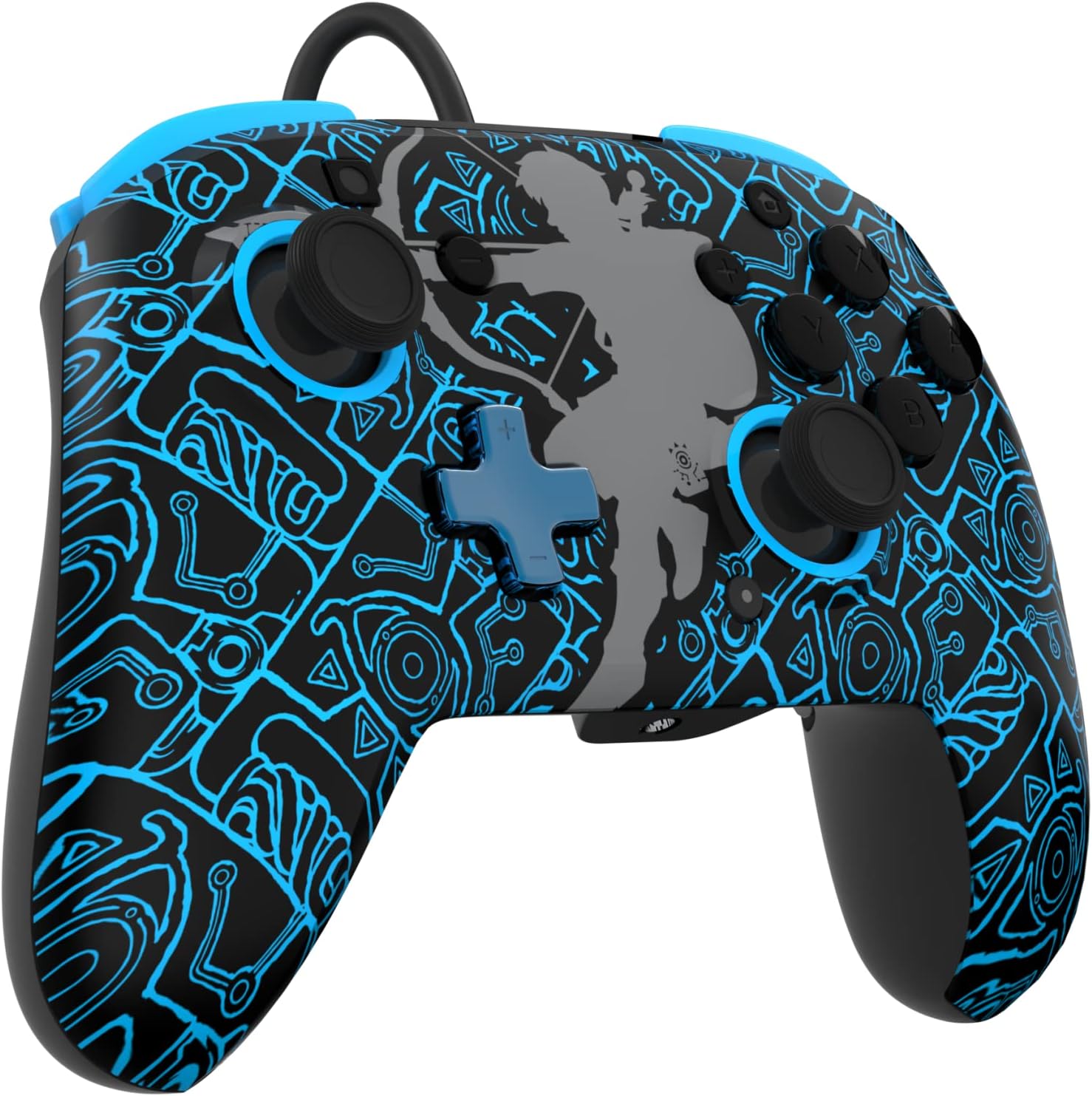 Manette filaire Nintendo The Legend of Zelda Link Glow Black and Blue – Image 8