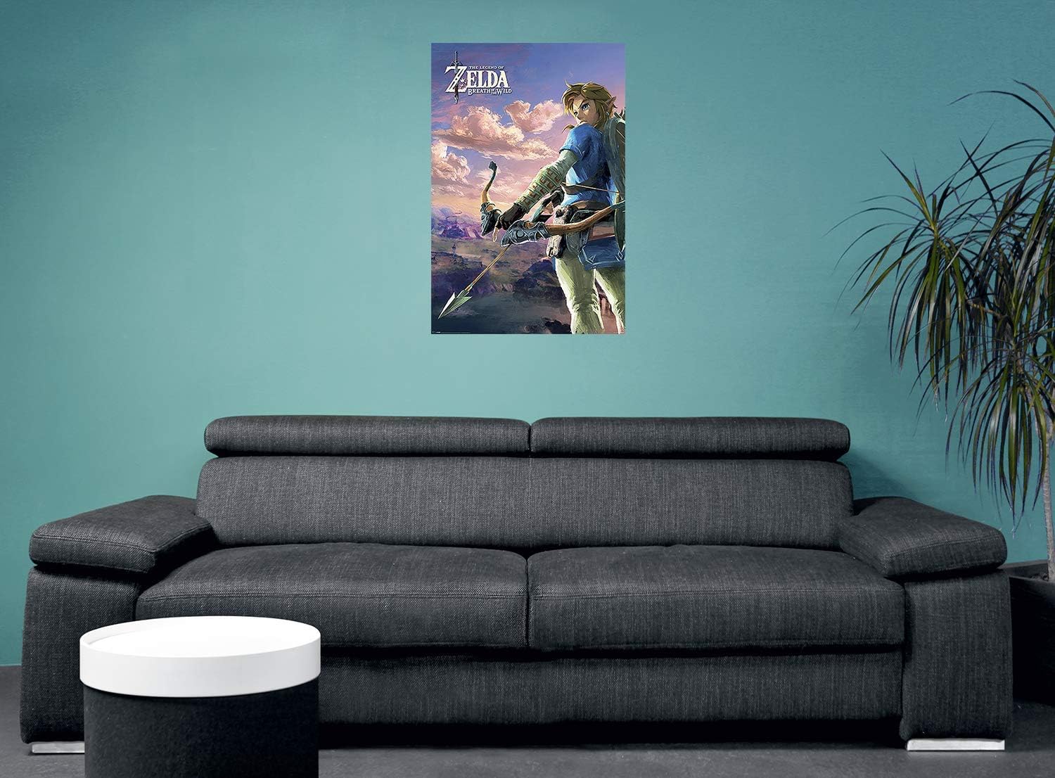 Poster Zelda multicolore sur papier glacé 150g – Image 2