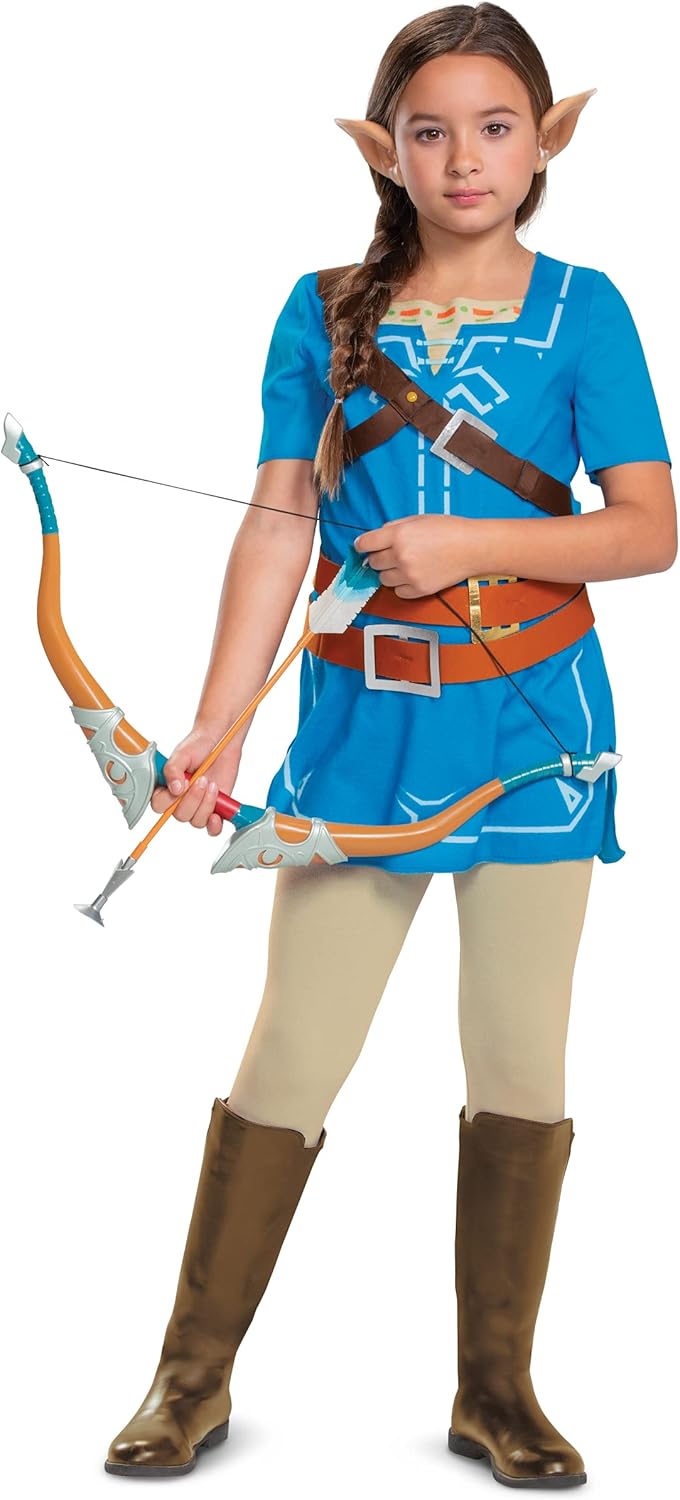 Costume Link enfant bleu The Legend of Zelda taille M – Image 2