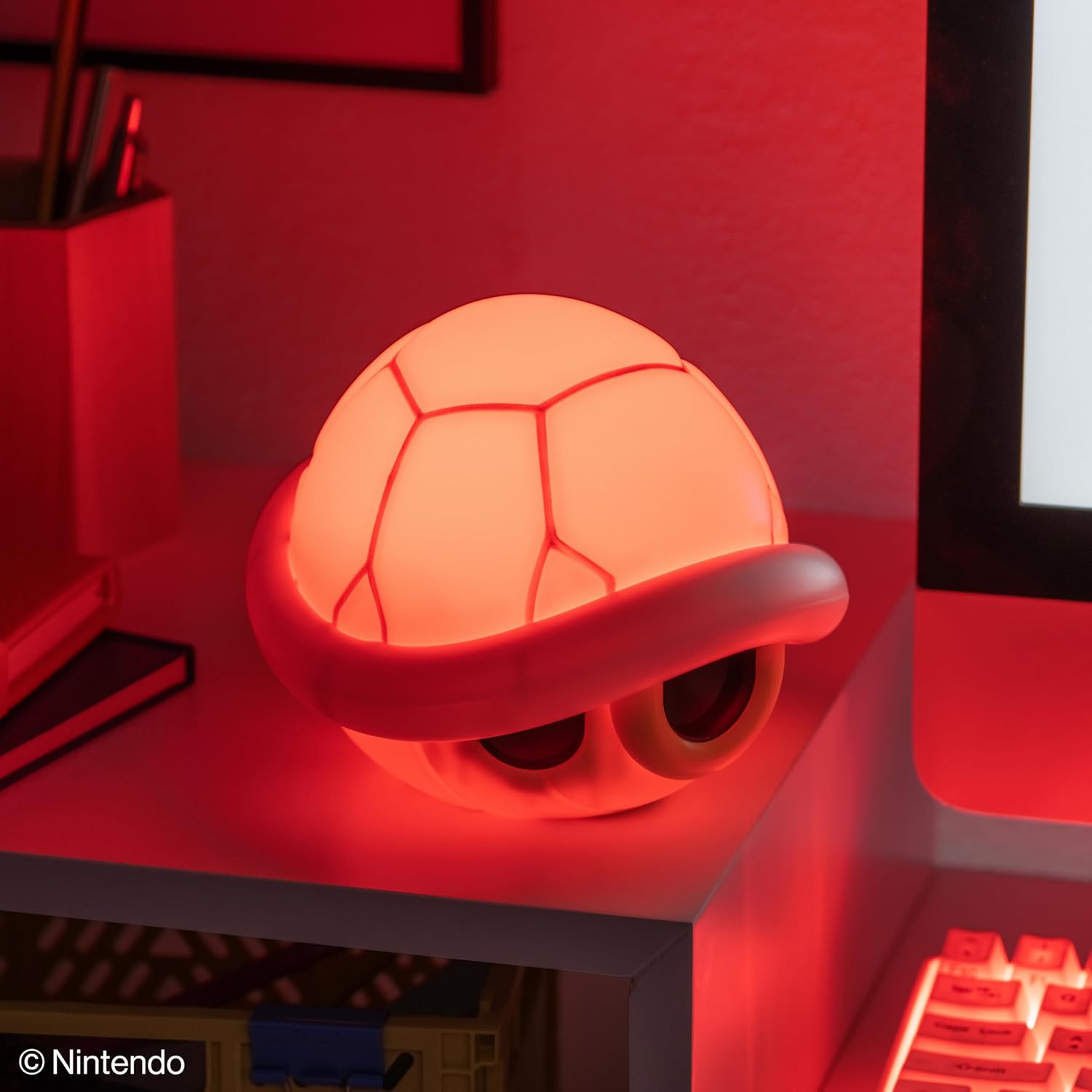 Lampe Coquille Rouge Super Mario avec sons Nintendo – Image 5
