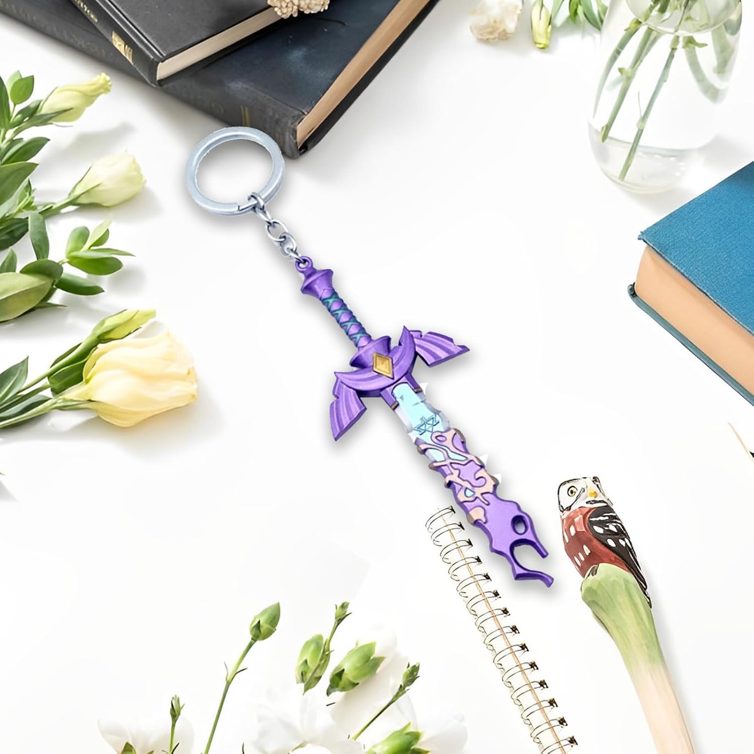 Porte-clés Link Master Sword Zelda Tears of the Kingdom en alliage – Image 4