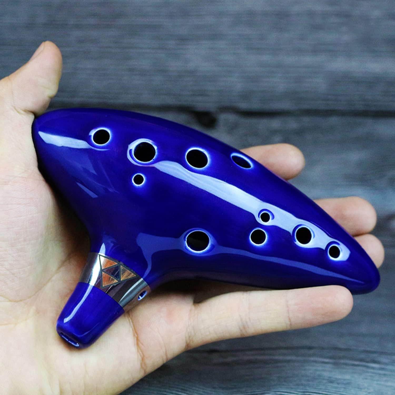 Ocarina Alto C 12 trous en céramique Triforce Link - La Légende de Zelda – Image 6