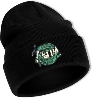 Bonnet noir Legend of Zelda en polyester double couche