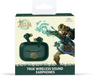 Écouteurs sans fil verts The Legend of Zelda : Tears of the Kingdom TWS