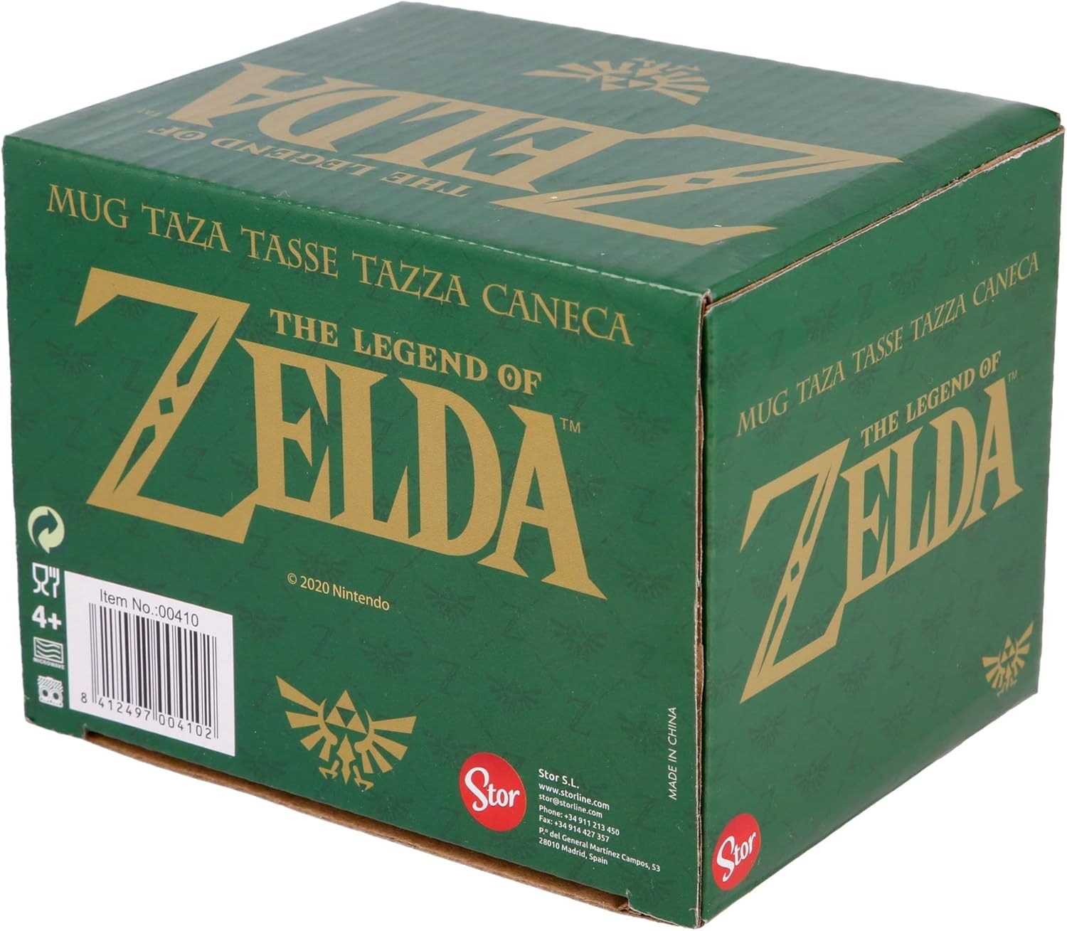 Tasse Zelda en céramique 400 ml avec boîte cadeau – Image 2