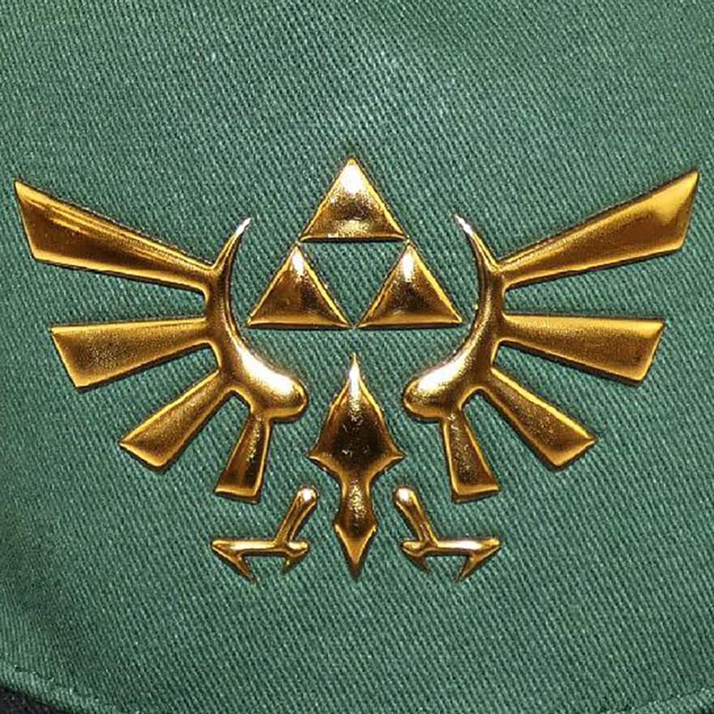 Casquette snapback Legend of Zelda à symbole, vert et noir, taille unique – Image 7