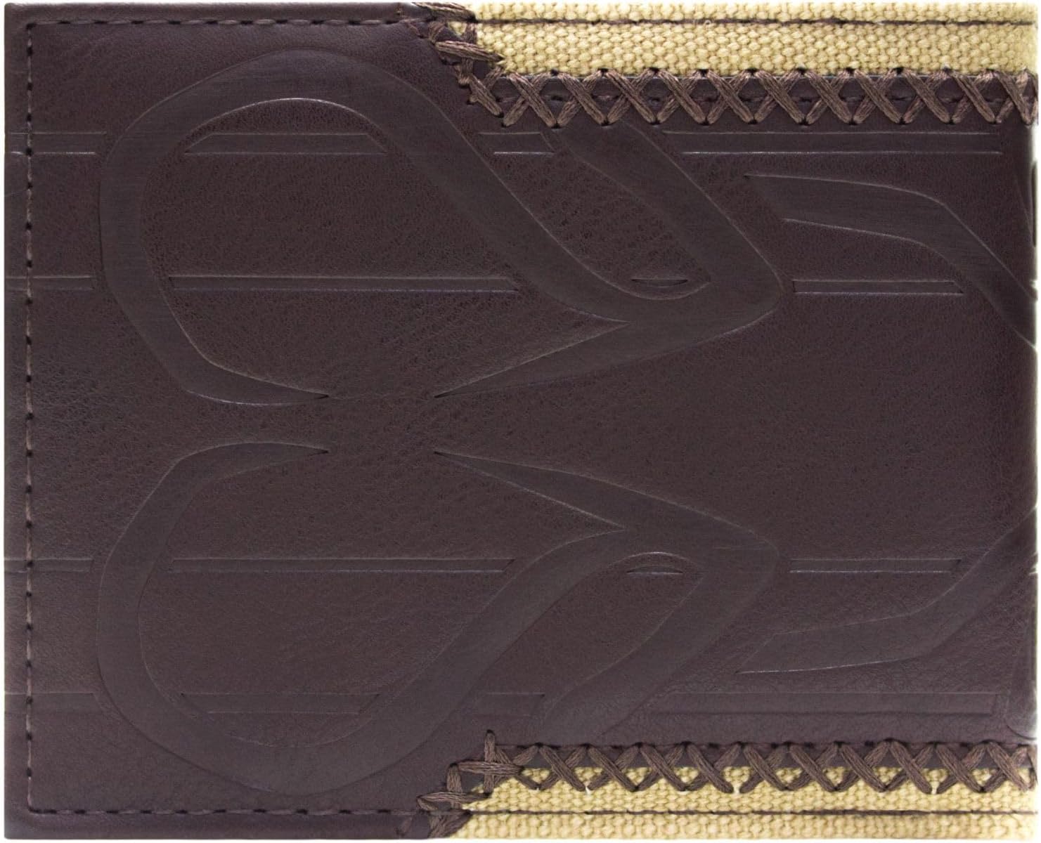 Portefeuille bi-fold Link Hyrule marron avec porte-cartes – Image 4