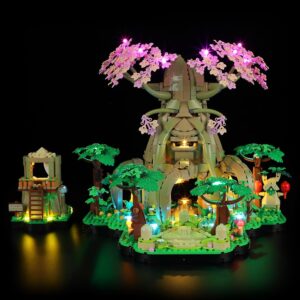 Kit LED 2.0 BRIKSMAX pour grand arbre Deku The Legend of Zelda, compatible Lego 77092