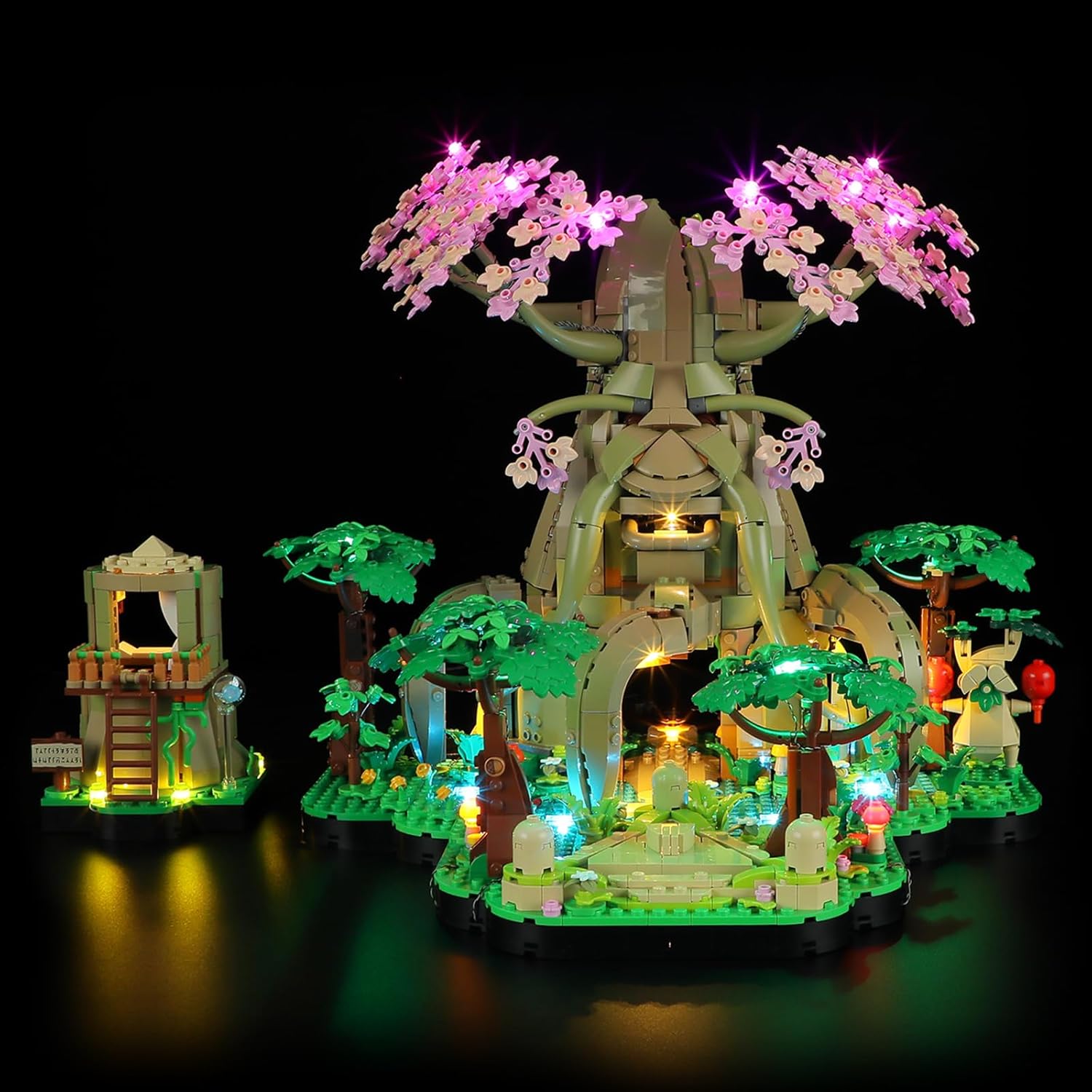 Kit LED 2.0 BRIKSMAX pour grand arbre Deku The Legend of Zelda, compatible Lego 77092