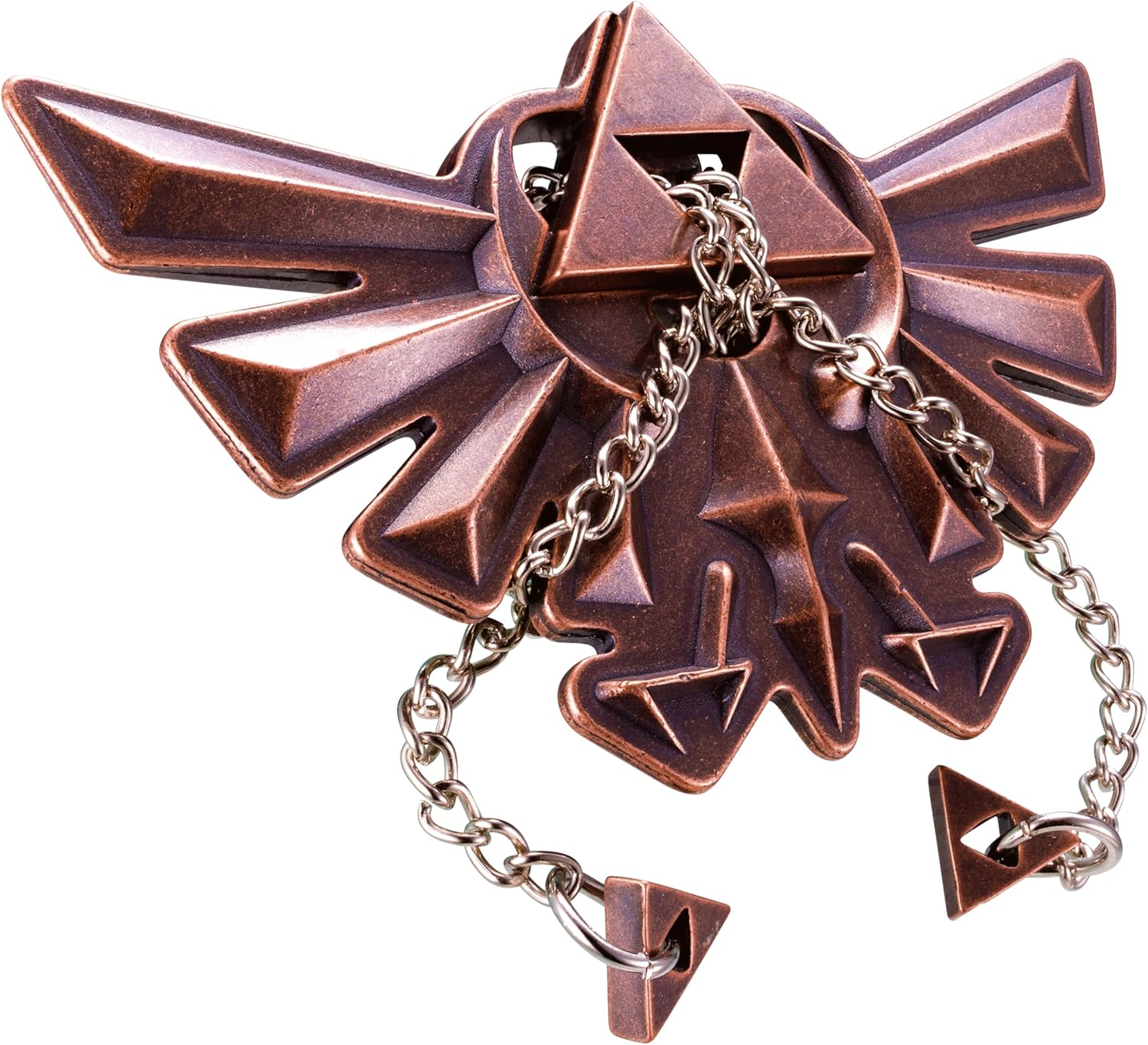 Casse-tête Zelda Hyrule Crest en métal difficulté 4