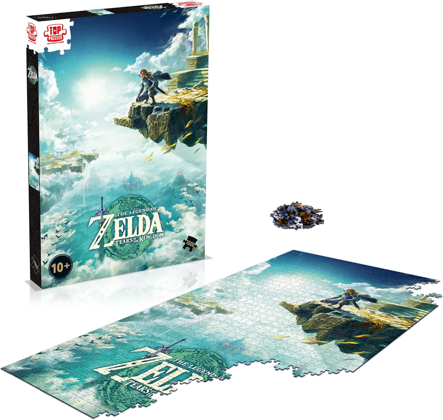 Puzzle The Legend of Zelda: Tears of the Kingdom 1000 pièces avec Link – Image 2