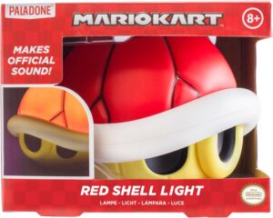 Lampe Coquille Rouge Super Mario avec sons Nintendo