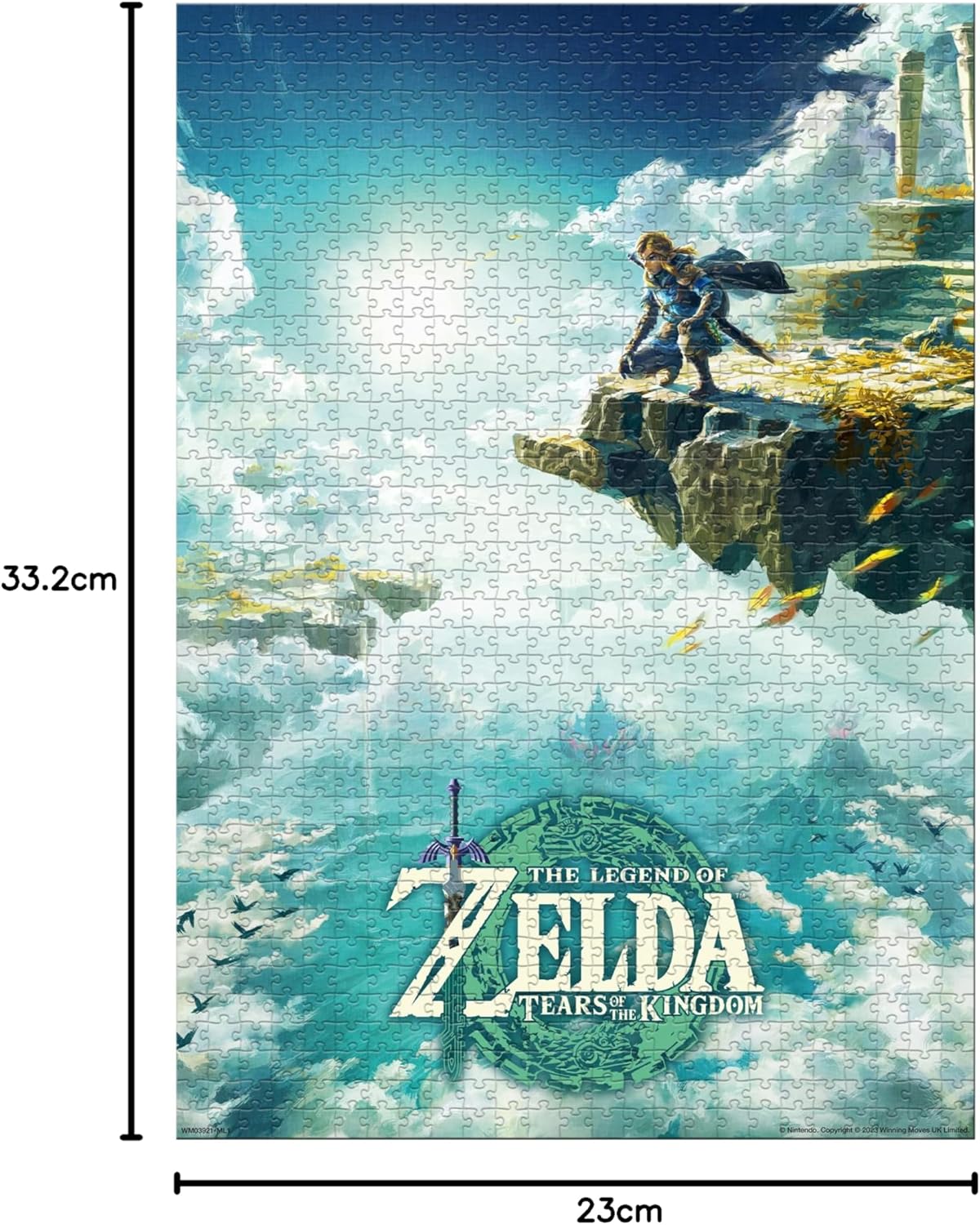 Puzzle The Legend of Zelda: Tears of the Kingdom 1000 pièces avec Link – Image 4