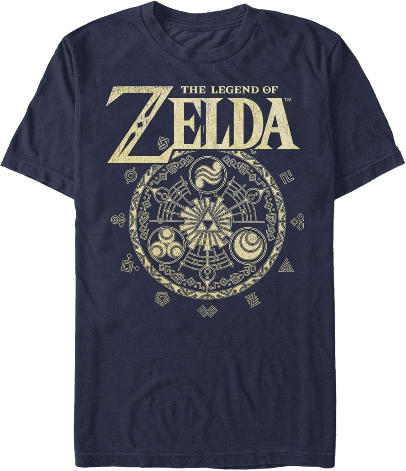 T-shirt homme Zelda Nintendo à cercle symbolique