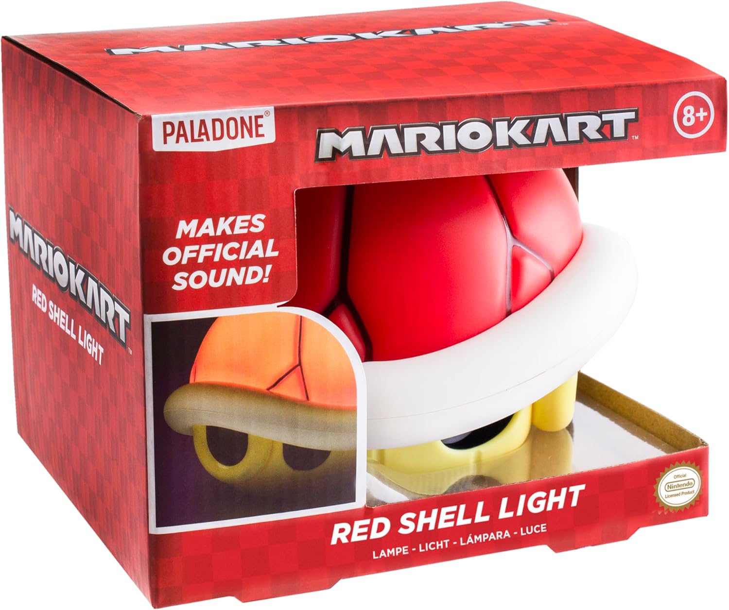 Lampe Coquille Rouge Super Mario avec sons Nintendo – Image 7