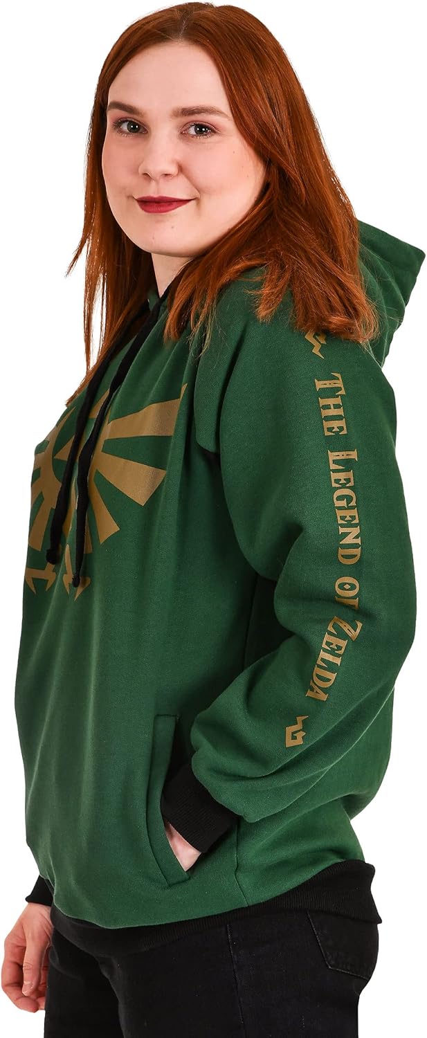 Sweat à capuche The Legend of Zelda Link Triforce unisexe – Image 2