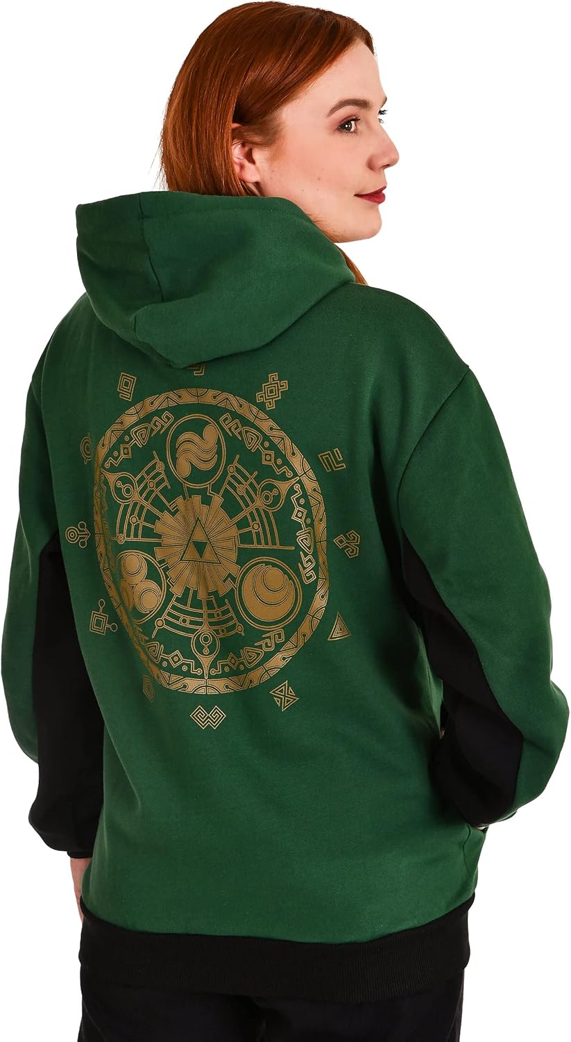 Sweat à capuche The Legend of Zelda Link Triforce unisexe – Image 3